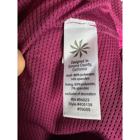 Athleta Athletic Skort Womens 8 Activewear Pink Purple Built-In Shorts Y2K Gym‎ - Picture 7 of 7